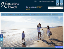 Tablet Screenshot of northumbria-byways.com